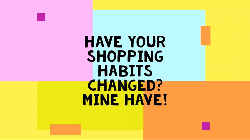 Shopper Marketing Minute – My Shopping Habits Are Changing