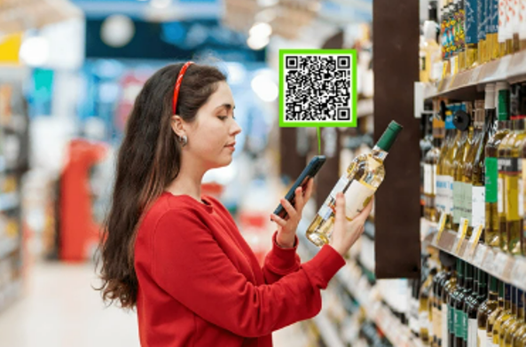 QR codes increasing popular with CPGs to engage shoppers in store.
